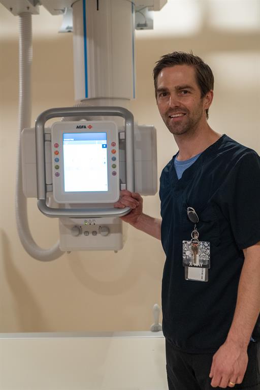 Aaron, MRT in our X-ray Suite